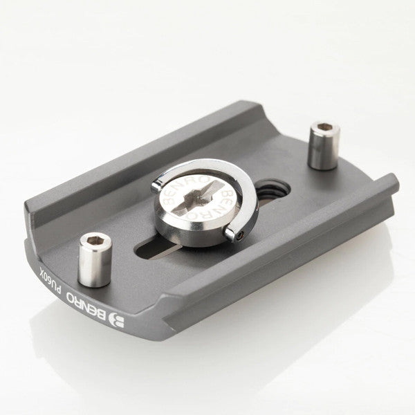 Benro PU60X Arca-Swiss Style Quick Release Plate L65 X W38 x H10mm. from www.thelafirm.com