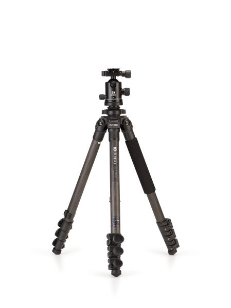 Benro Adventure 8X CF Series 2 Tripod Kit, 4 Section, Flip Lock, B2 Head from www.thelafirm.com