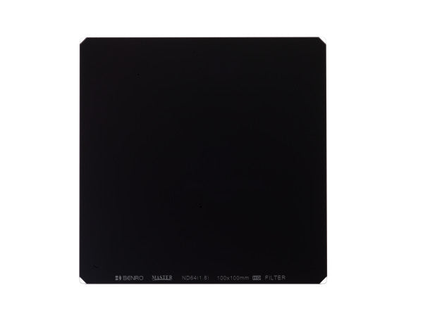 Benro Master 100x100mm 6-stop (ND64 1.8) Solid Neutral Density Filter from www.thelafirm.com