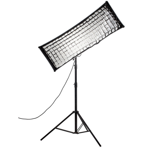 Nanlite Asymmetrical Stripbank Softbox with Bowens Mount (18x43in) from www.thelafirm.com