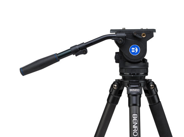 Benro C373F Series 3 CF Video Tripod & BV6H Head - 3 Leg Sections, Flip Lock Leg Release from www.thelafirm.com