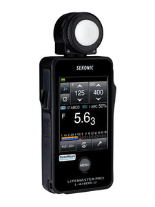 Sekonic LiteMaster Pro L-478DR-U Light Meter for PocketWizard System from www.thelafirm.com