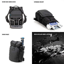 Load image into Gallery viewer, Tenba Fulton v2 10L All Weather Backpack - Black/Black Camo from www.thelafirm.com