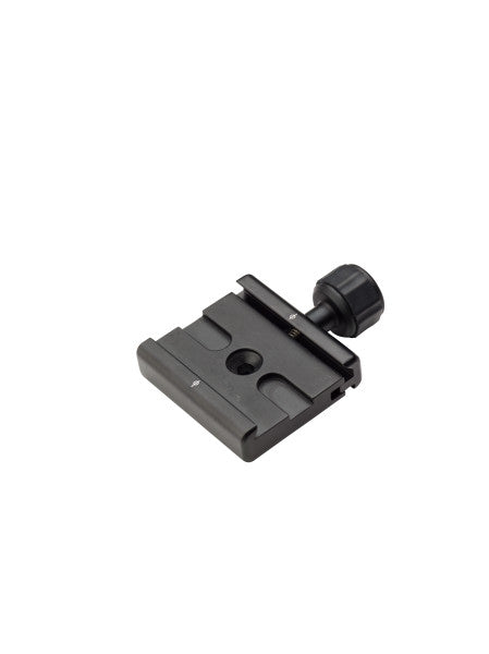 Benro Quick Release Clamp. Plate not included. L60 X W49 X 15mm. from www.thelafirm.com
